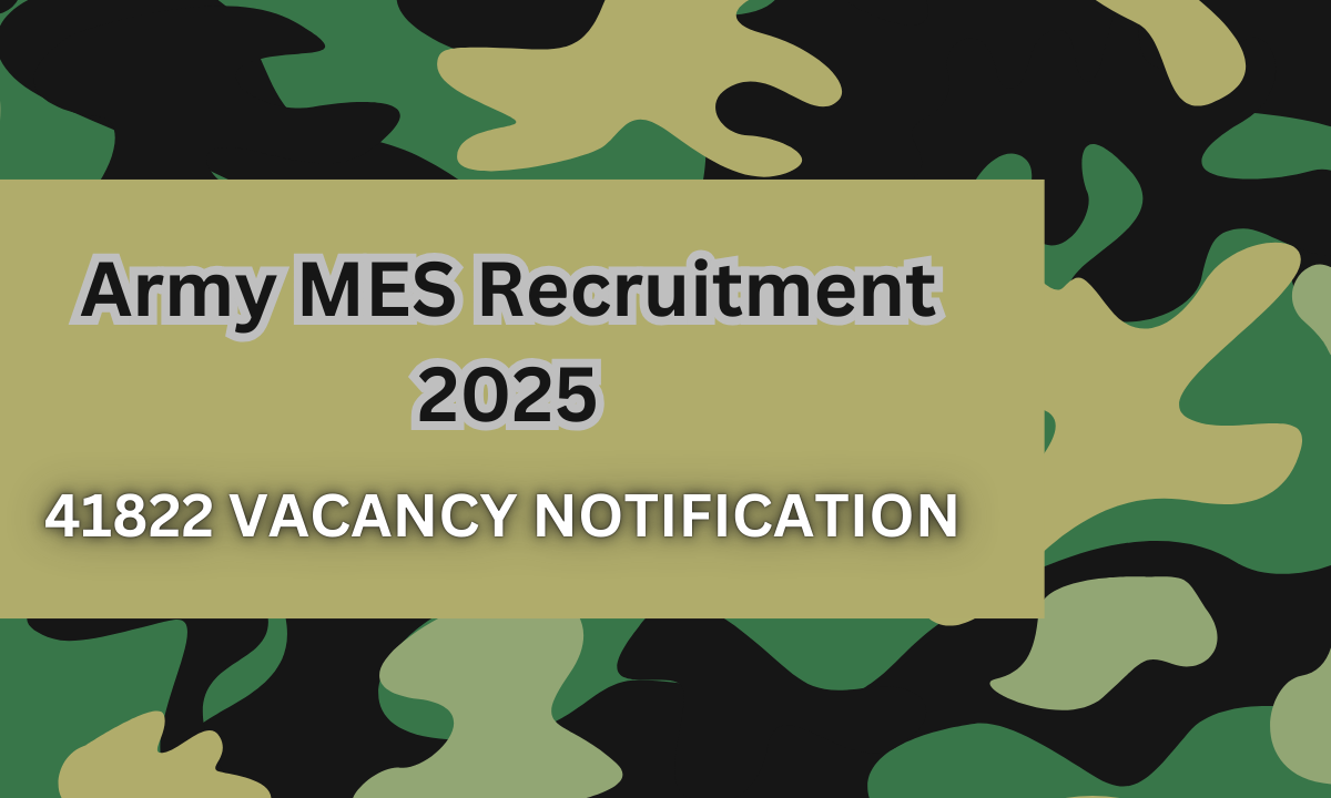 army-mes-recruitment-2025