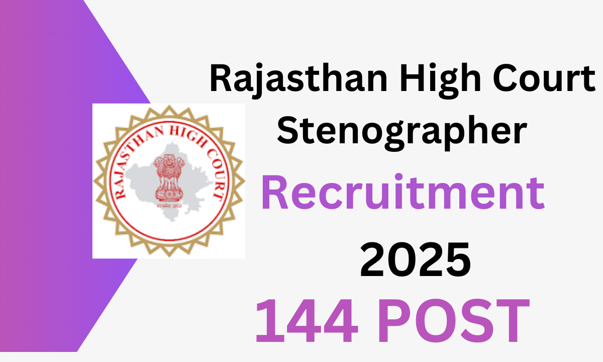 Rajasthan High Court Stenographer