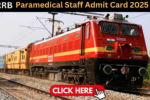 RRB Paramedical Staff