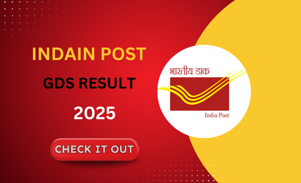 India post GDS result 2025