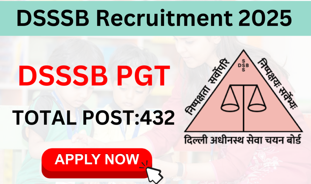 DSSSB Recruitment 2025